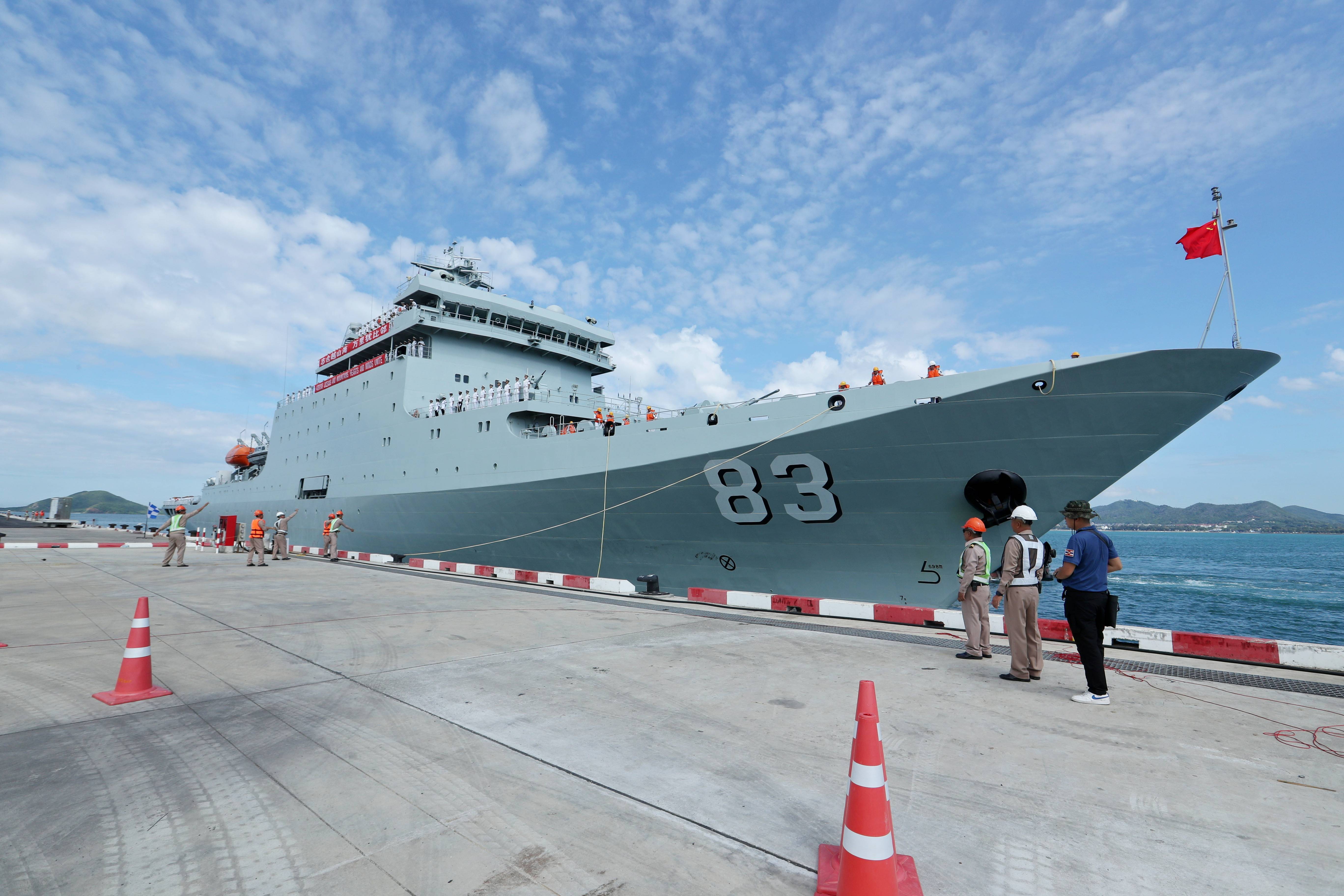 皇冠皇冠代理平台
_海军83舰编队抵达泰国进行友好访问