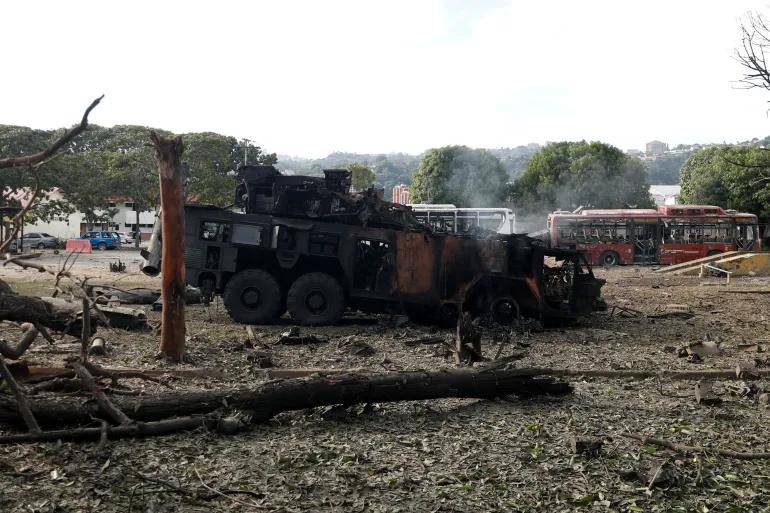 皇冠官网
_150架美军战机参战皇冠官网
,俄式导弹击中一架:为赏金,内奸出卖马杜罗