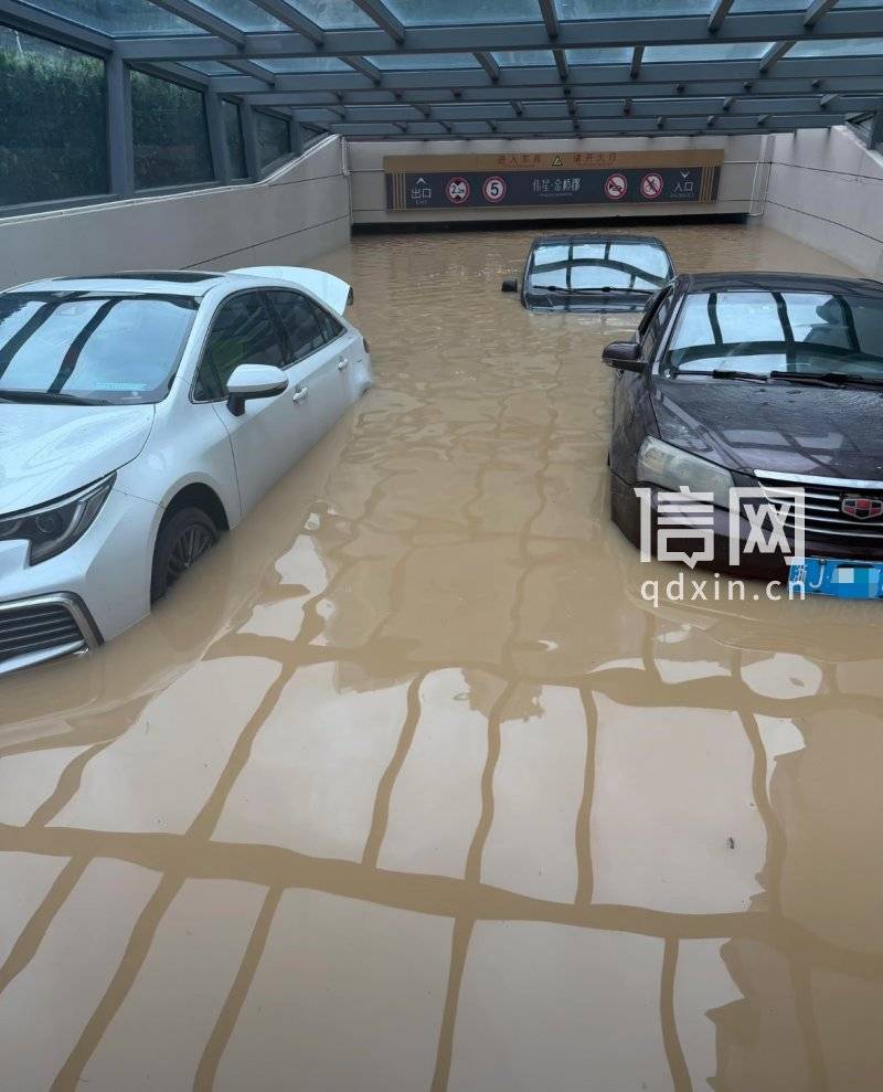法甲联赛积分榜比分_“白海豚”带来强降雨 浙江台州一小区车库被灌法甲联赛积分榜比分，多辆汽车被淹